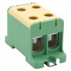 EKF Клемма силовая вводная двойная КСВ 16-95 PROxima plc-kvs2-16-95-y-green