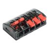 EKF Клемма СМК 221-415 5 отверстий 0.2-4.0 мм2 PROxima plc-smk-221-415r