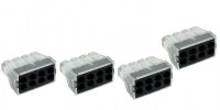 EKF Строительно-монтажная клемма СМК 773-108 8 отверстий 1,0-2,5мм2 PROxima plc-smk-108r
