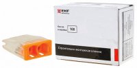 EKF Строительно-монтажная клемма СМК 2273-242 (с пастой) 2 отверстия 0,5-2.5мм2 PROxima plc-smk-2273-242