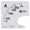 EKF Шкала сменная для A961 2000/5А-1,5 PROxima s-a961-2000