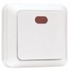 EKF Выключатель 1-клавишный с индикатором 10А ENV10-121-10