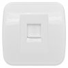 EKF Розетка Phone 1-местная ОП Basic EGT01-034-10