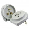 EKF Разъем РШ-ВШ 32А 250В 2P+PE (СУ) пластиковый PROxima AS-250-H-02