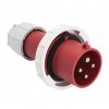 EKF Вилка переносная 0342 3Р+РЕ 63А 380В IP67 PROxima ps-0342-63-380