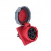 EKF Розетка стационарная внутренняя угловая 4152 3Р+РЕ+N 16А 380В IP67 PROxima ps-4152-16-380