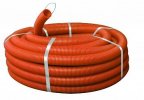 EKF Труба гофрированная ПНД Plast с зондом d20 мм PROxima tpnd-20-o