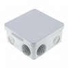 EKF Коробка распаячная КМР с крышкой (103х103х55), 8 мембранных вводов IP54 PROxima plc-kmr-030-014