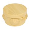 EKF Коробка распаячная с крышкой (73х43) 4 мембранных ввода IP54 PROxima plc-kmr-040-038-s