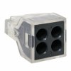 EKF plc-smk-104b Строительно-монтажная клемма 4 отверстия 1,0-2,5мм2