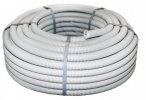 EKF Труба ПВХ гибкая гофрированная d20мм, тяжёлая с протяжкой tg-z-20-t