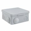 EKF Коробка распаячная с крышкой наружная plc-kmr-030-014-r