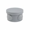 EKF Коробка распаячная с крышкой наружная plc-kmr-040-038-r