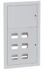 EKF mb29-v-6r Щит этажный 6 кв. без слабот. отс. (1000х650х160) PROxima