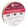 EKF tut-6-tr Термоусаживаемая трубка ТУТ 6/3 PROxima