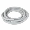 EKF tg-z-25-50-white Труба гофр. ПВХ с протяжкой d25 мм -Plast