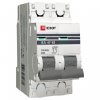 EKF Автоматический выключатель 2P 20А (C) 6кА ВА 47-63 PROxima mcb4763-6-2-20C-pro