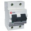 EKF Автоматический выключатель 2P 80А (C) 15кА ВА 47-125 PROxima mcb47125-2-80C