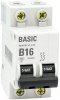 EKF Автоматический выключатель 2P 25А (B) 4,5кА ВА 47-29 Basic mcb4729-2-25-B