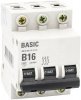 EKF Автоматический выключатель 3P 25А (B) 4,5кА ВА 47-29 Basic mcb4729-3-25-B